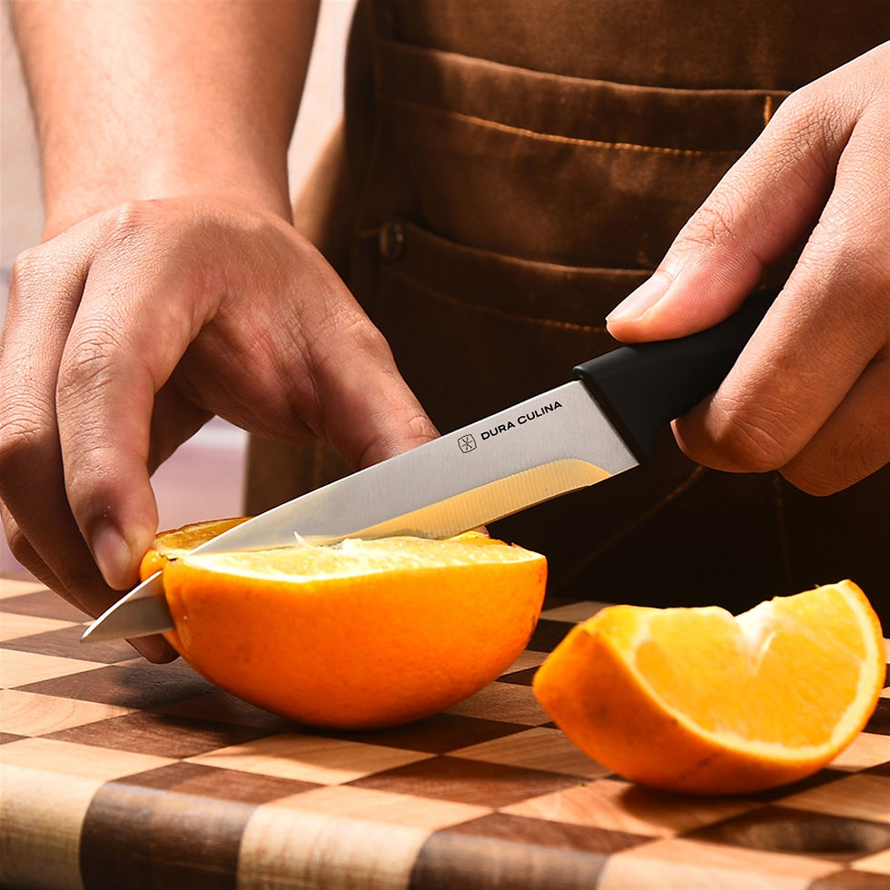 Thumbnail: 2-Piece Utility Knife Set - High Carbon Stainless Steel Blades