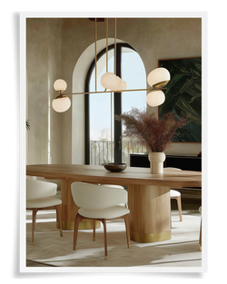modern dining room interior