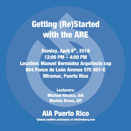 Getting (Re) Started with the ARE