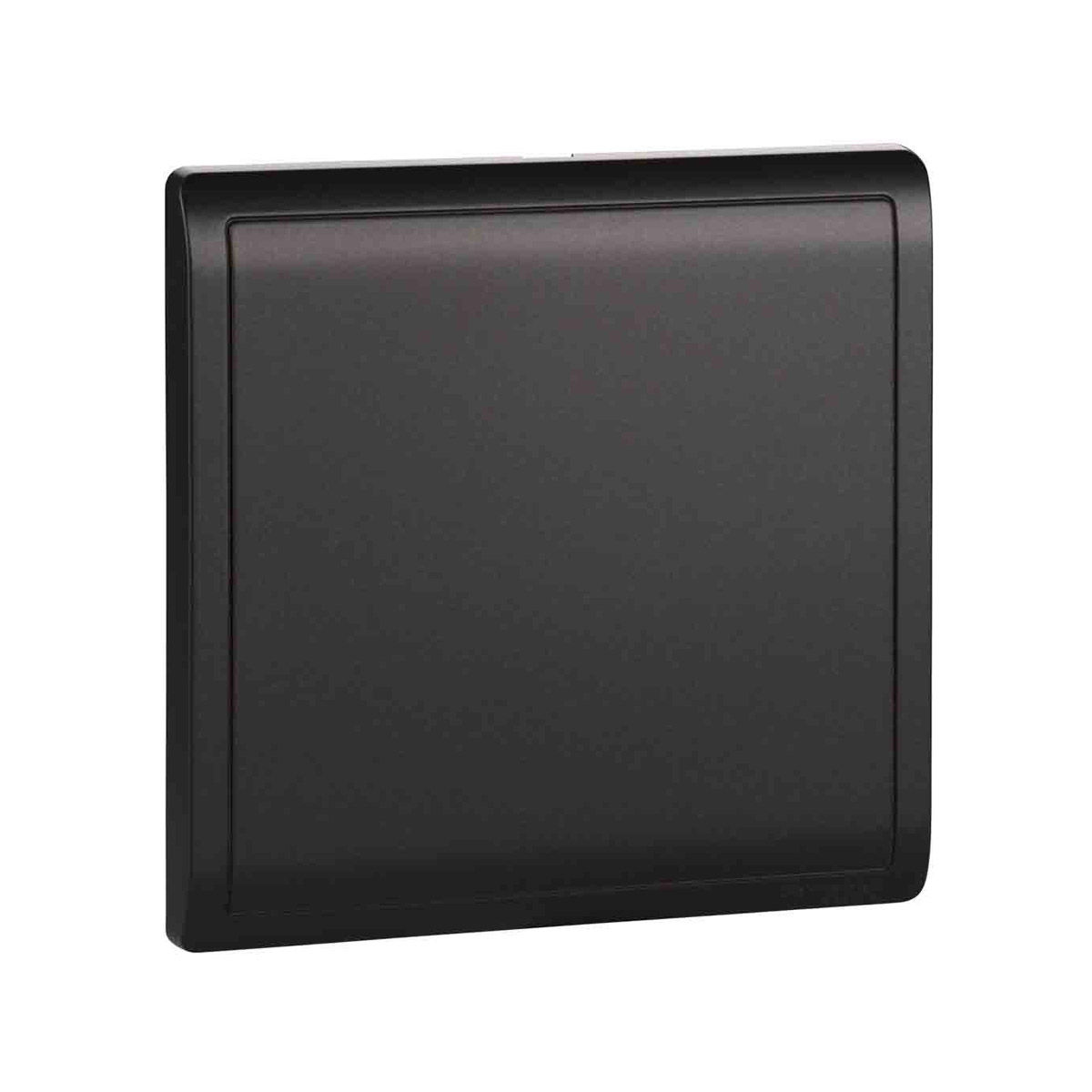 施耐德 Pieno 寫意黑 單位 空白面蓋