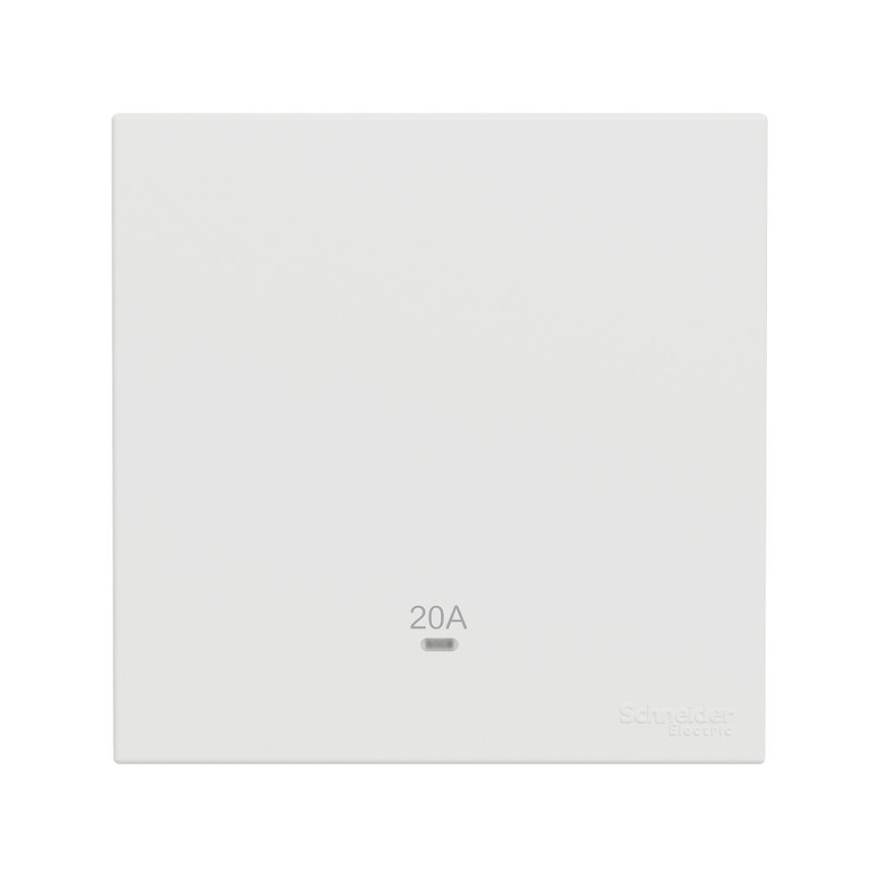 施耐德 奐然AvatarOn C 白 20A單位 燈曲