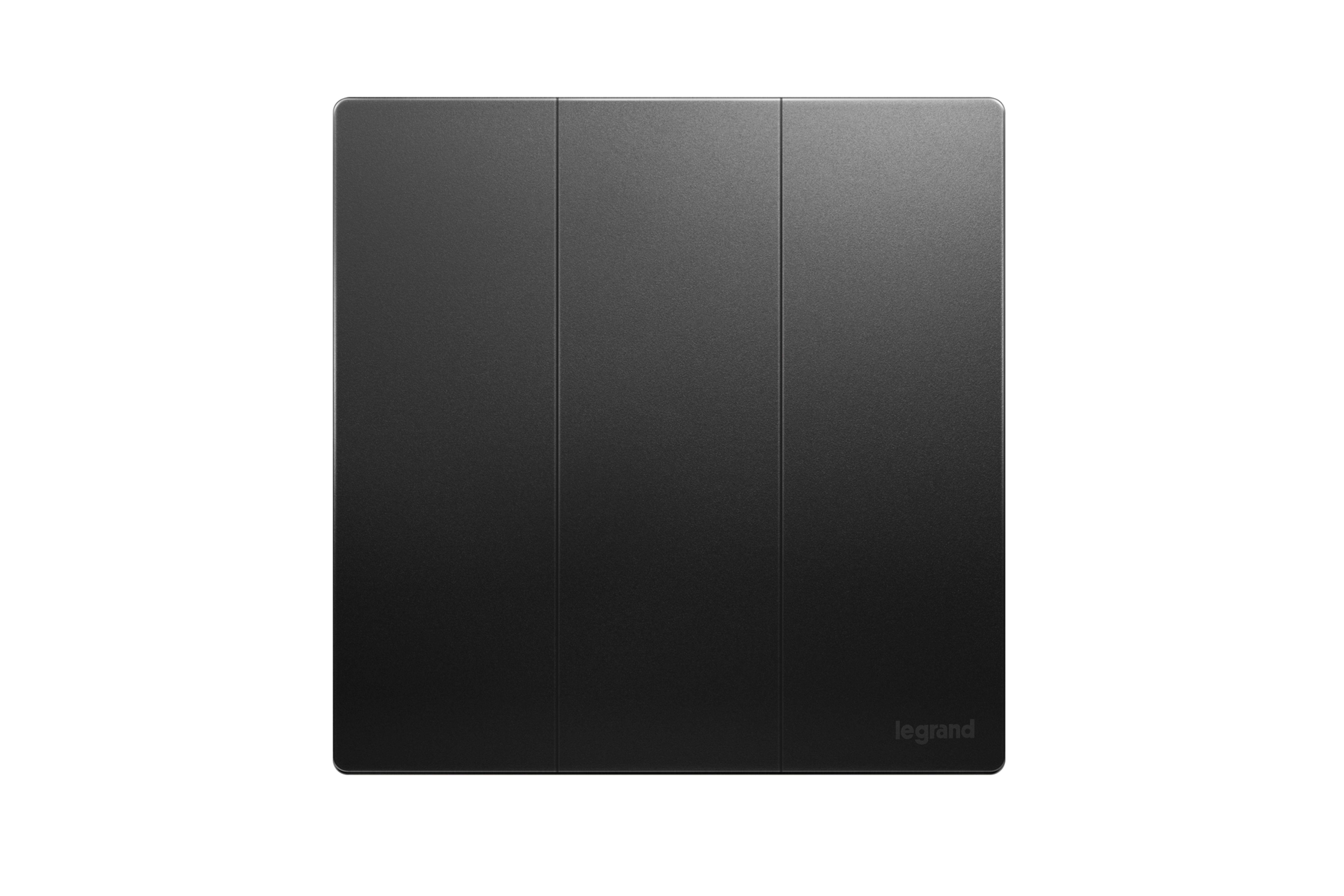 Legrand Mallia Senses 子夜黑 3位單控 開關掣