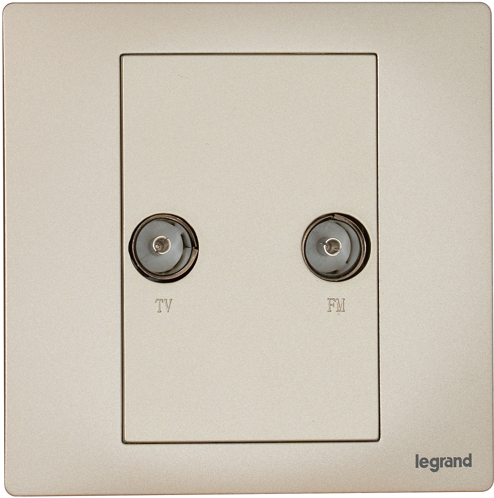 Legrand Mallia Senses 香檳金 TVFM蘇