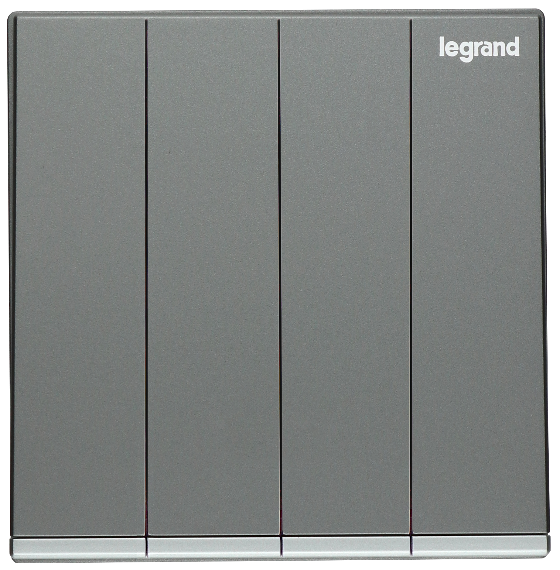 Legrand Galion 深沙銀 4位雙控 帶指示燈 開關掣