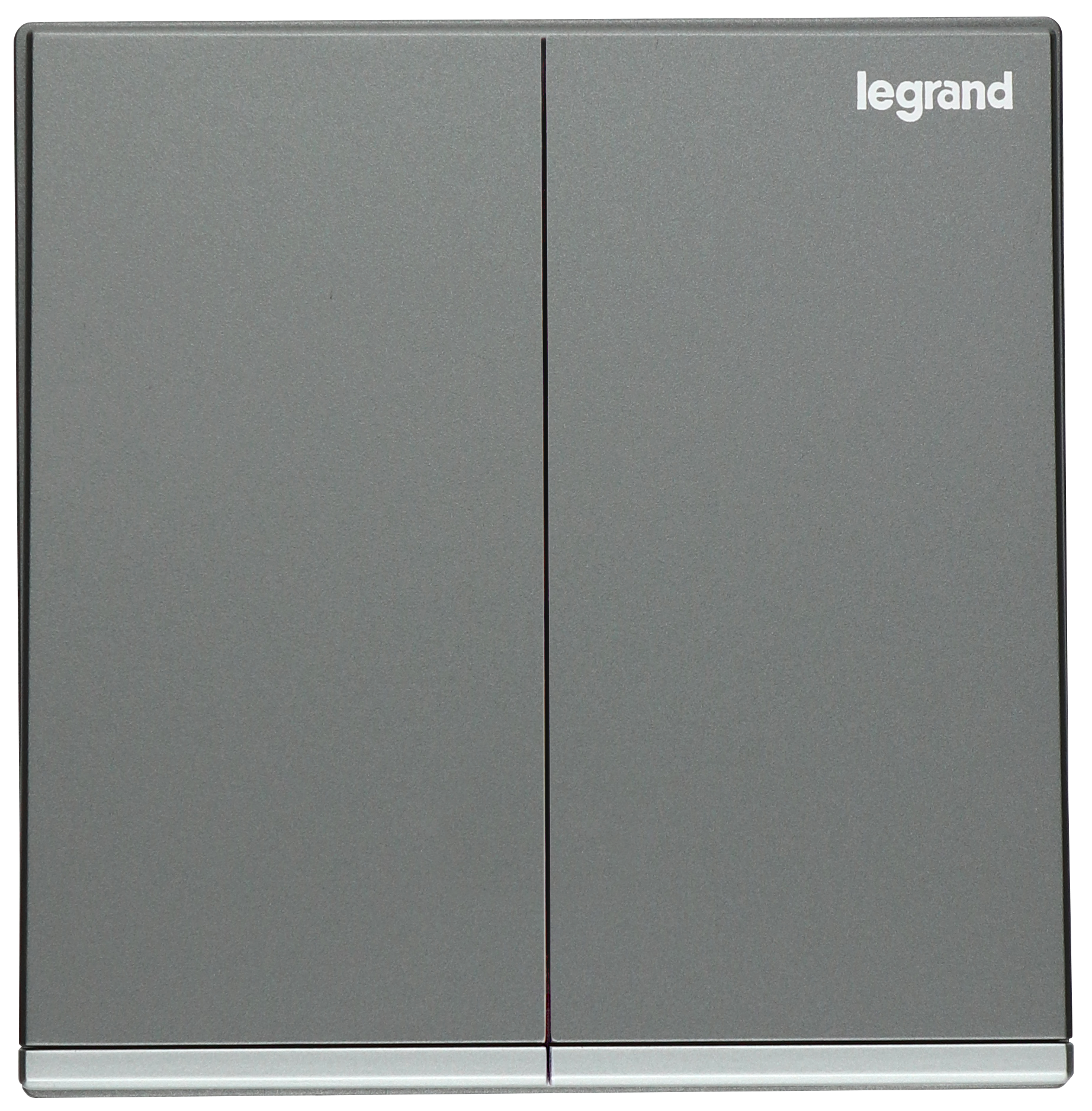 Legrand Galion 深沙銀 2位雙控 帶指示燈 開關掣