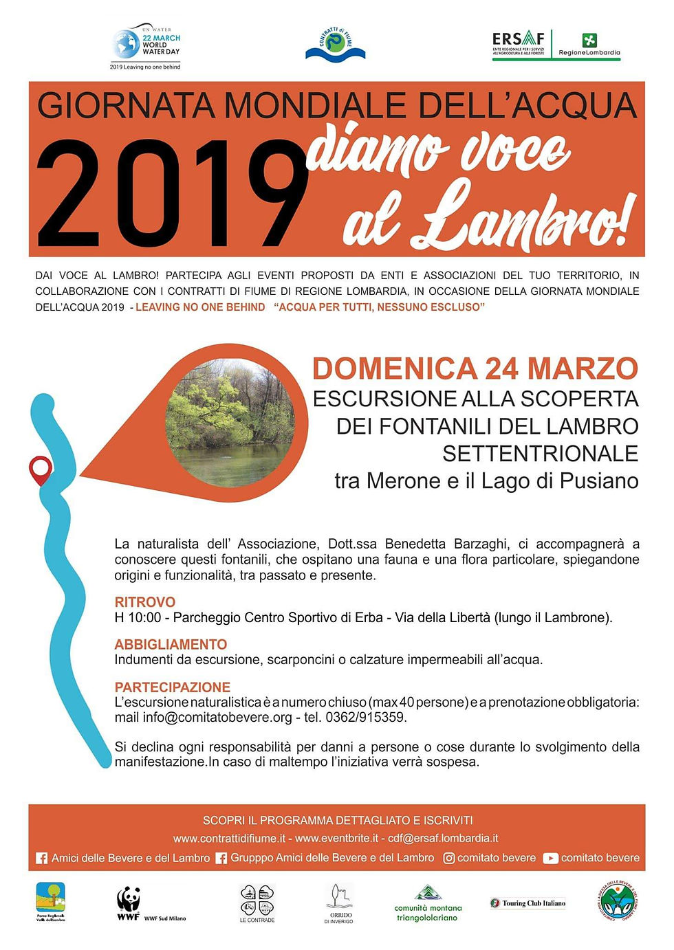 Escursione alla scoperta dei fontanili del Lambro settentrionale