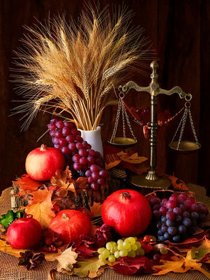 ritual e símbolos de Mabon