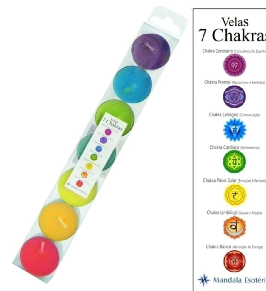 Velas 7 Chakras