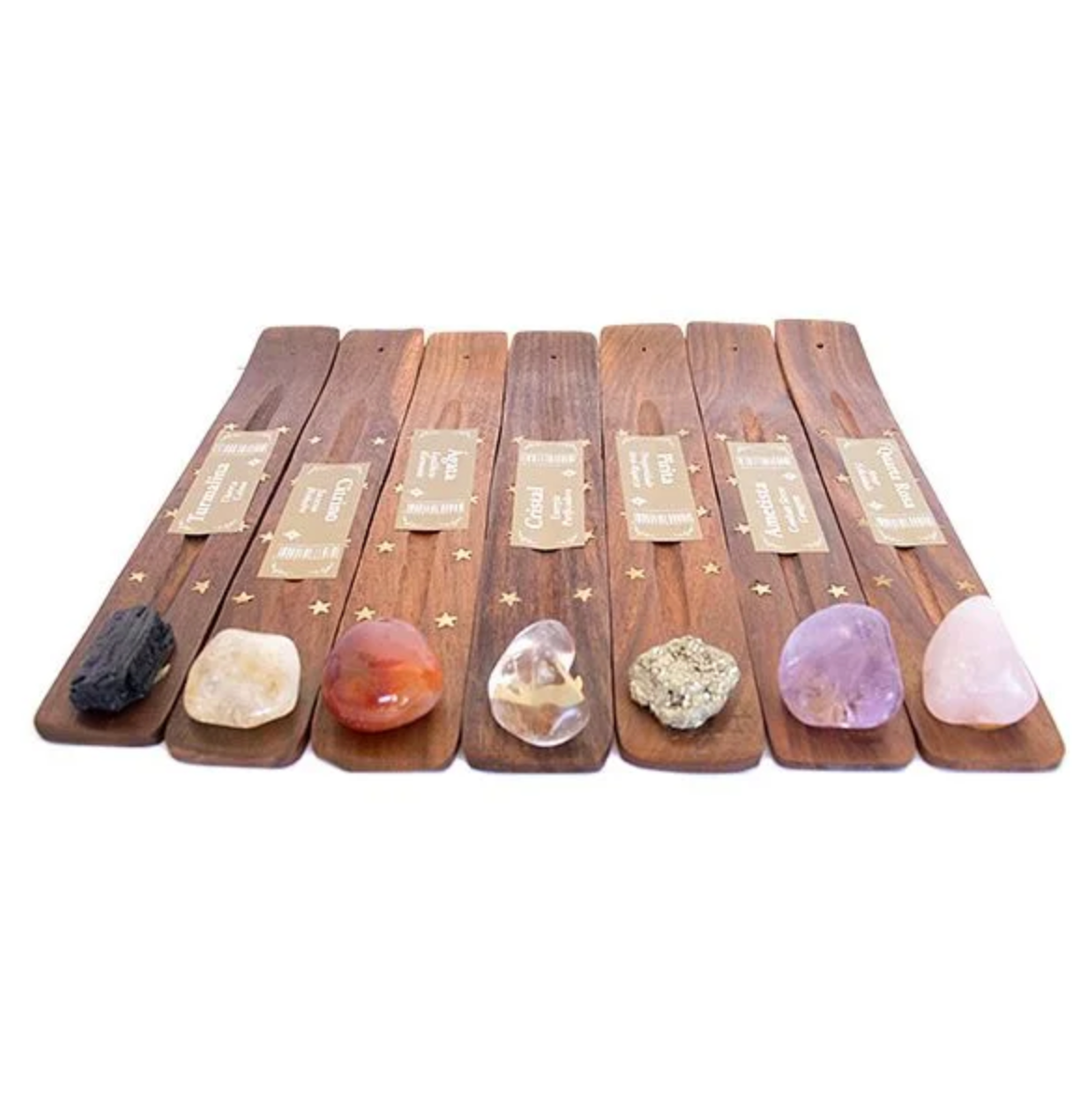 Incensário Régua com Ametista G