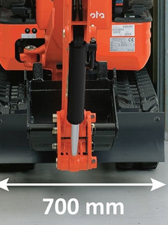 Minibagr Kubota K008-5