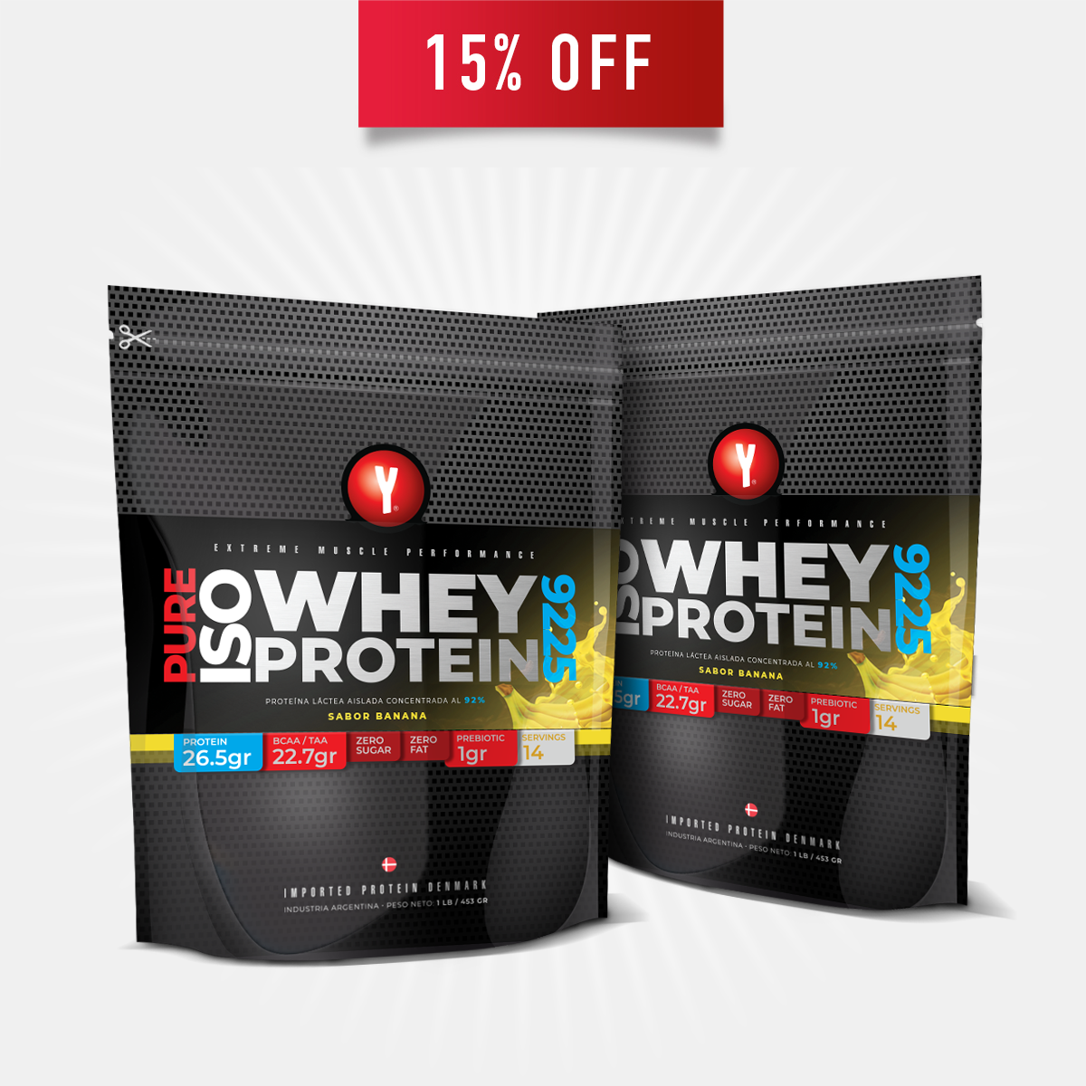 Y Whey Protein Banana x 2