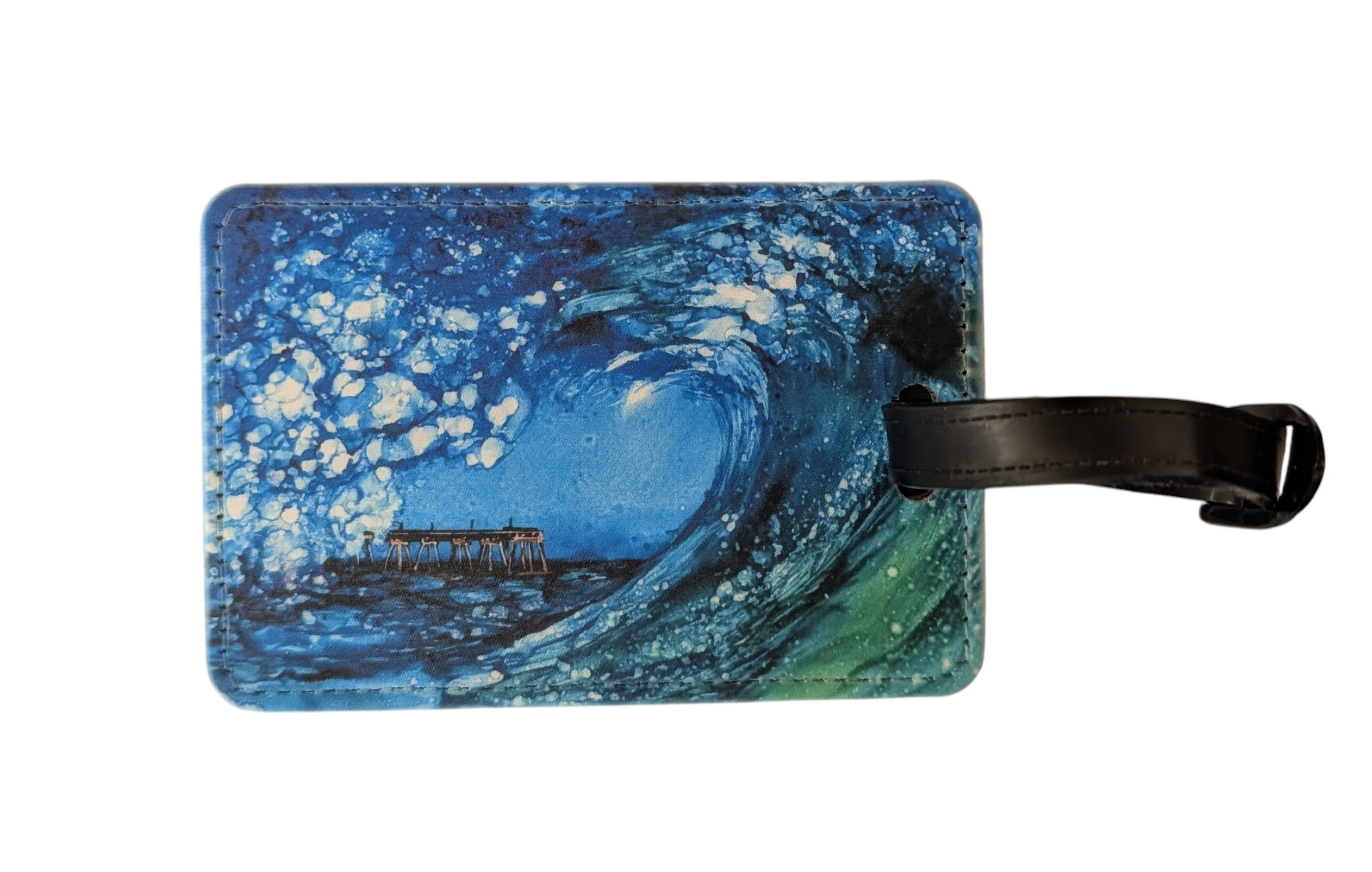 BagTag -Blue Wave