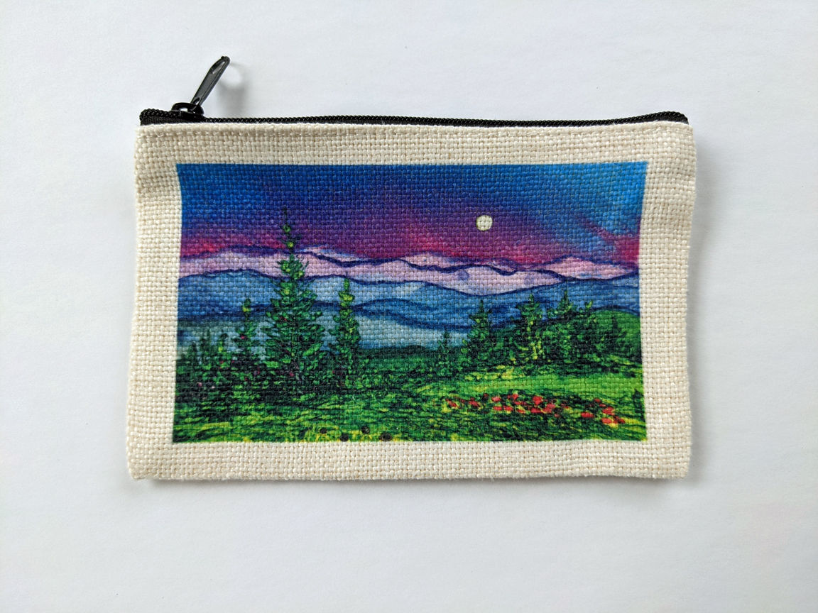 Majestic Mountains Coin Bag