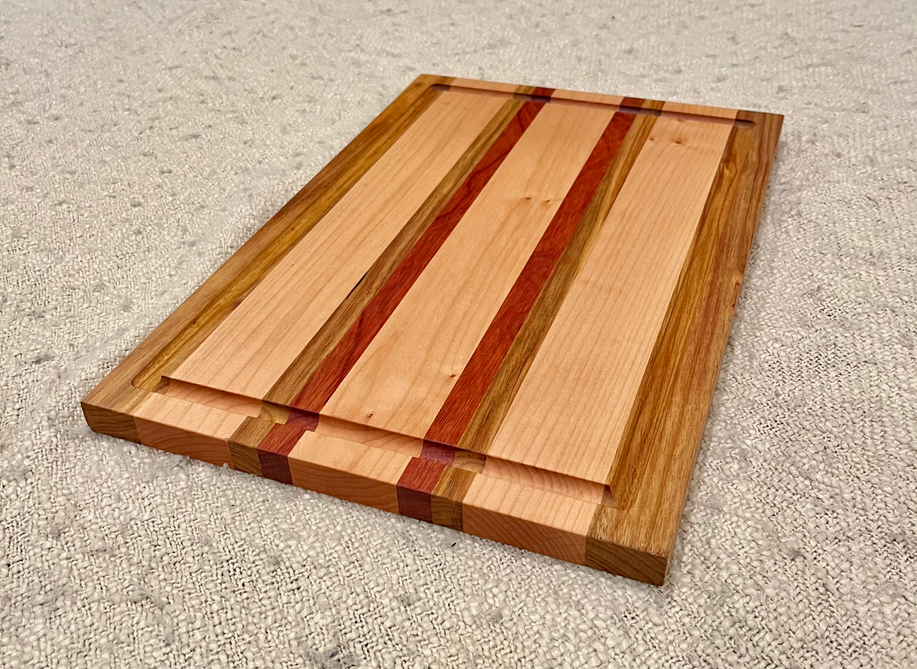 Custom woodwork cutting board