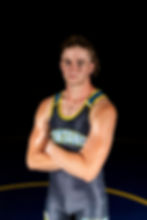 unique senior picture at olentangy high school of wrestling senior