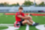 Westerville South senior picture football senior picture