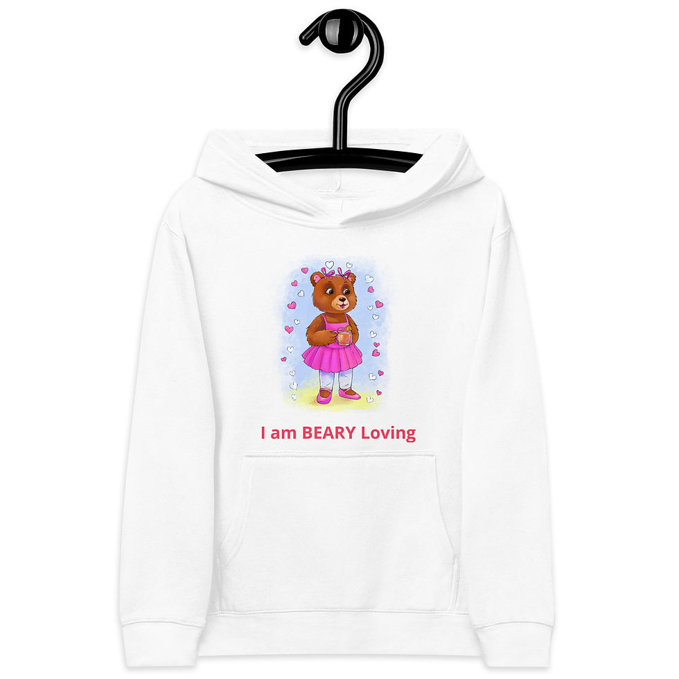 Thumbnail: Kids fleece hoodie