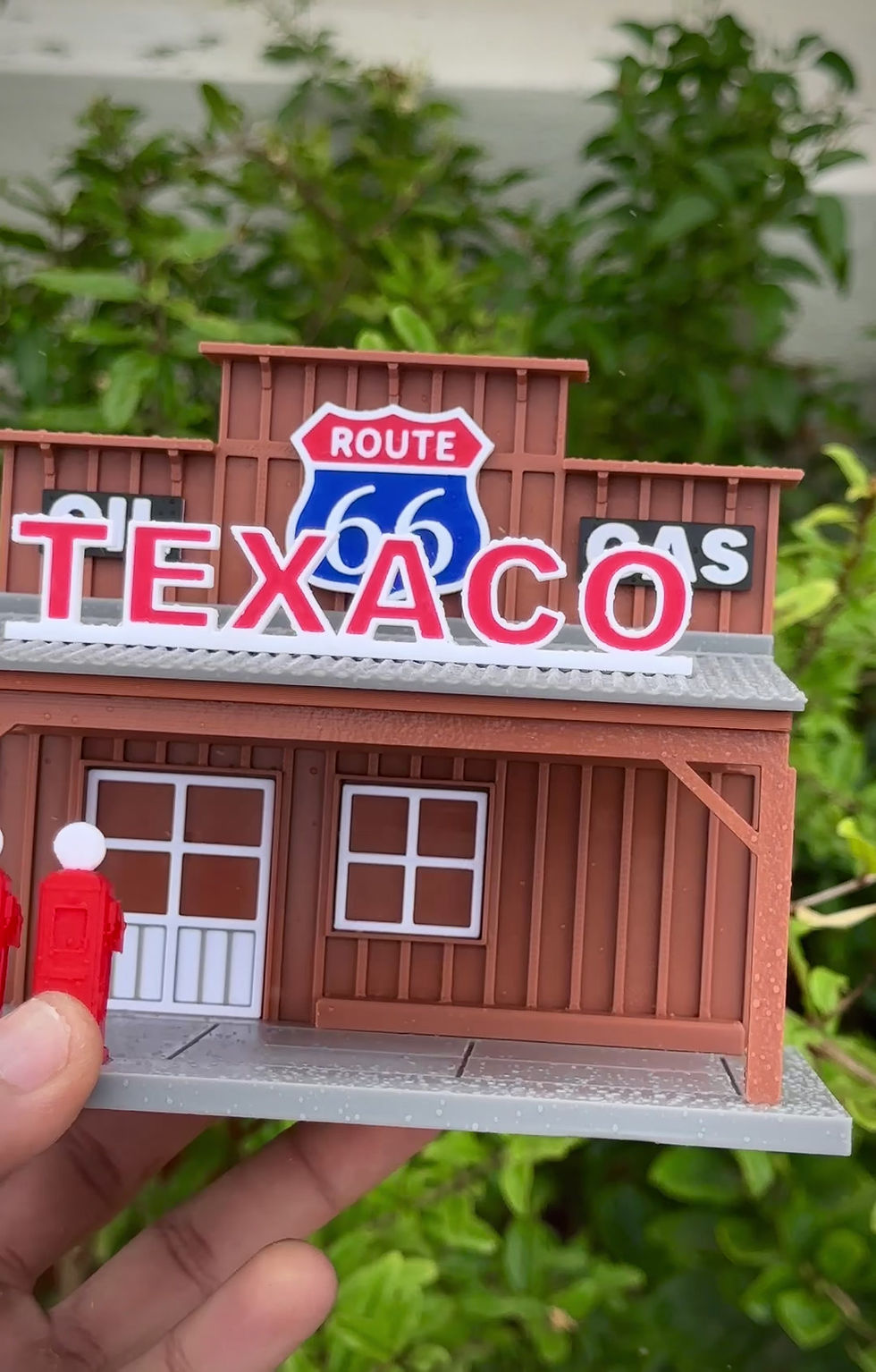 Thumbnail: 1:64 Texaco Route 66 Gas Station