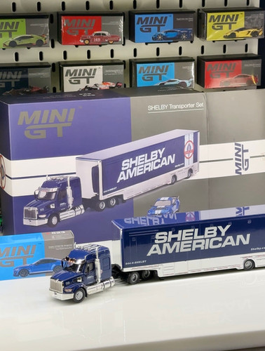 MiniGT Shelby American Transporter Set – Western Star 49X + Shelby