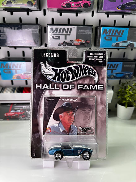 Hot Wheels Hall of Fame Legends – Carroll Shelby (Shelby Cobra 427