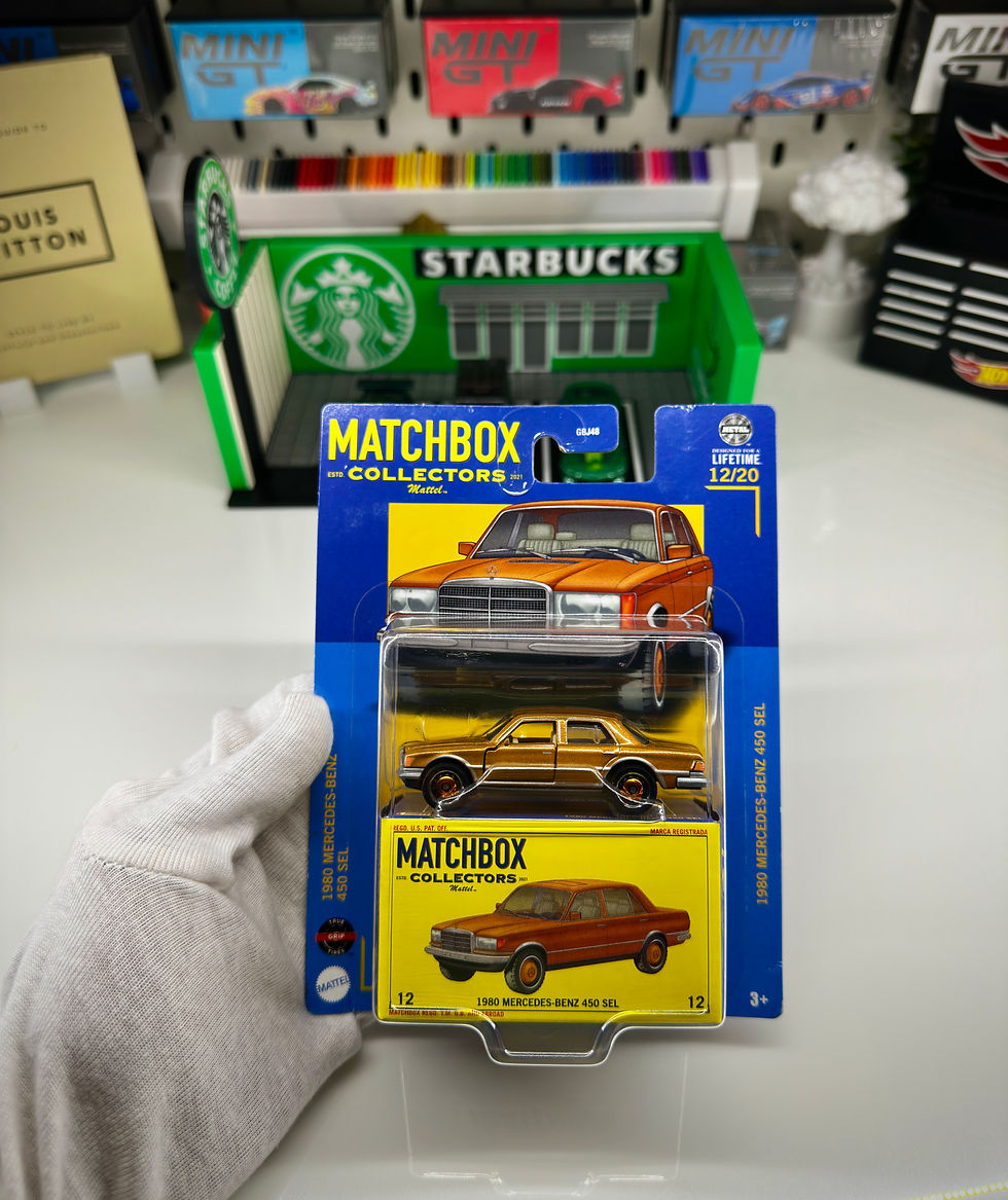 Matchbox 1980 Mercedes-Benz 450 SEL Front