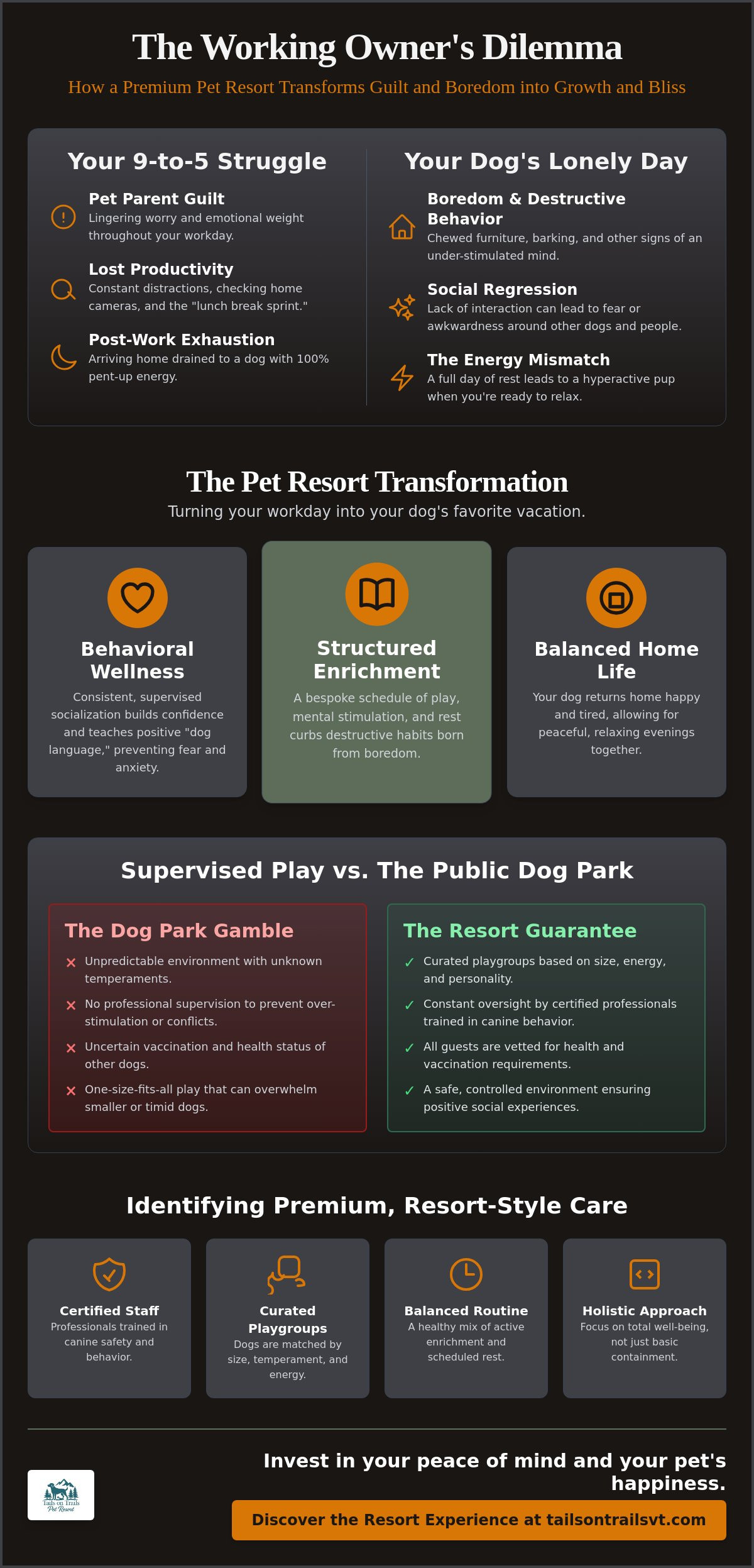 Benefits of dog daycare for working owners