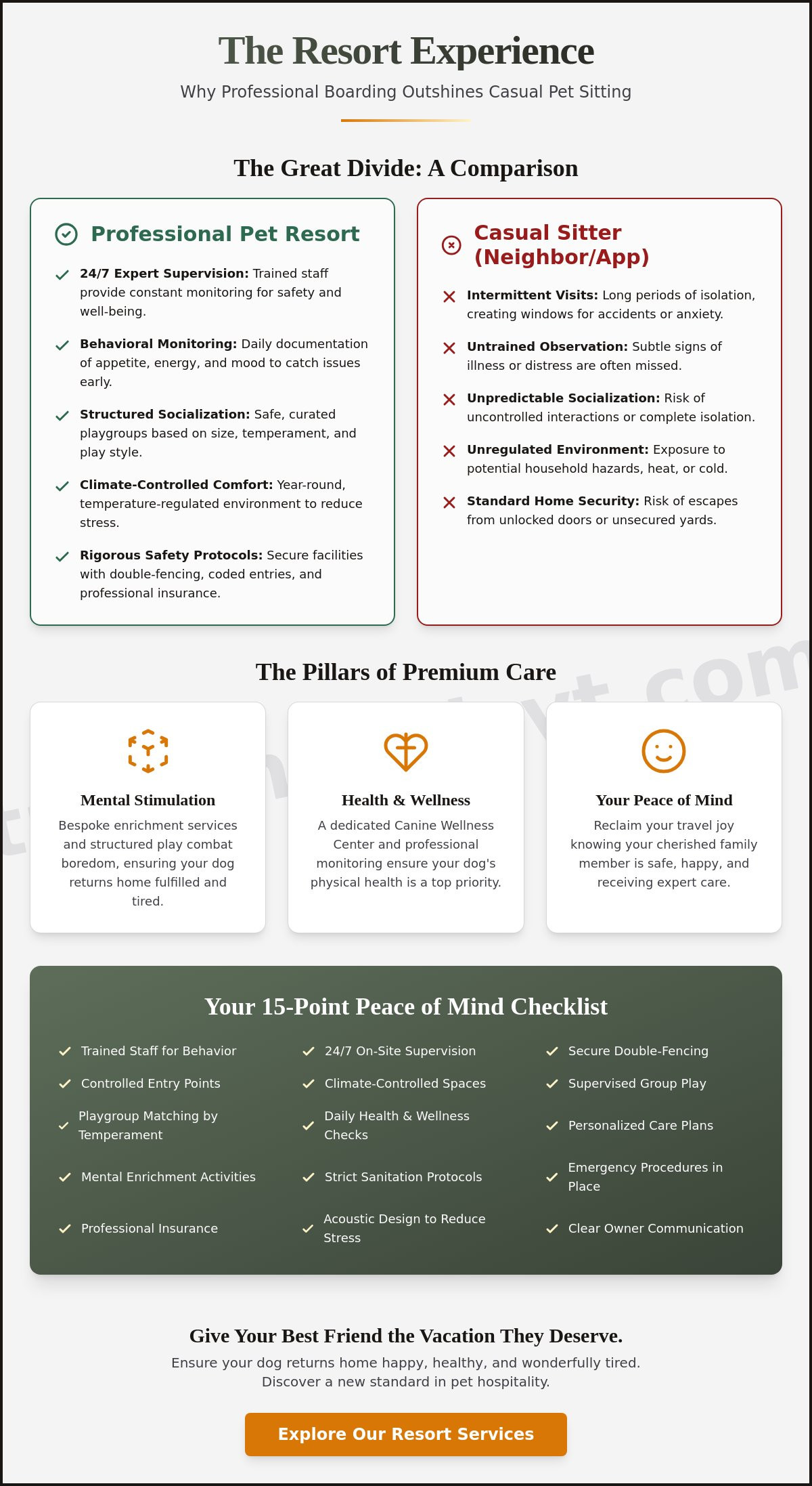 Benefits of professional dog boarding