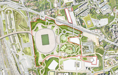 Stadio Roma, consegnate alla società le aree di Pietralata sgomberate ad agosto