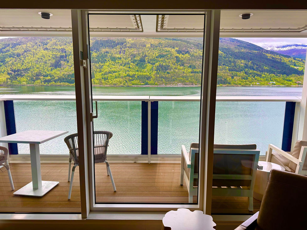 view of fjords