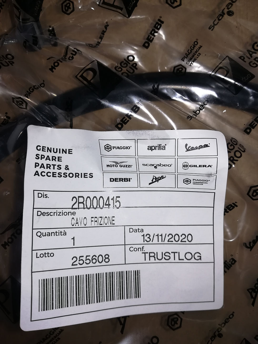 Miniaturbild: Kupplungszug Originalersatzteil 