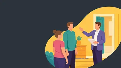 Property investors looking for a property after getting their mortgage approved