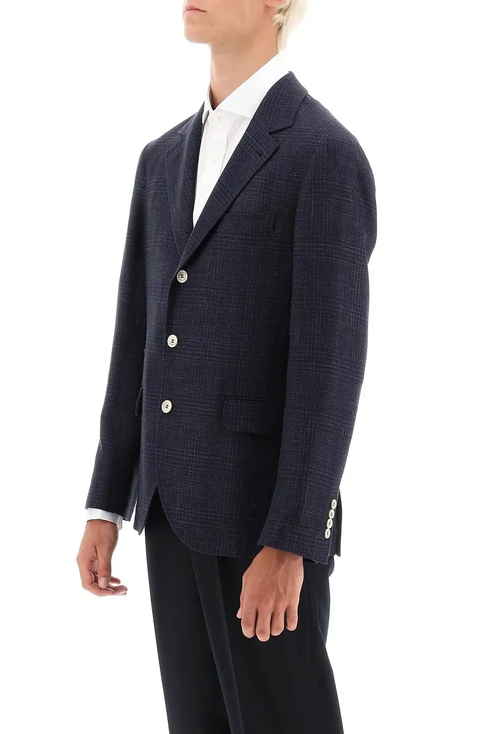 Thumbnail: Brunello Cucinelli Prince Of Wales Blazer