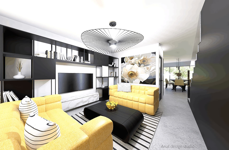 Camomile ground living room