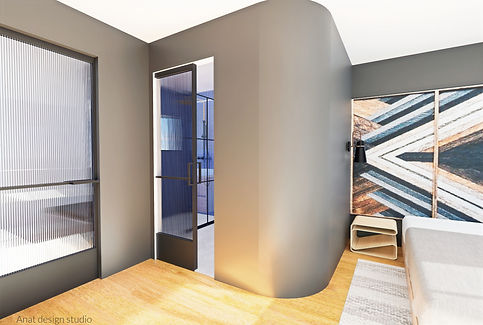 Camomile loft entrance to ensuite