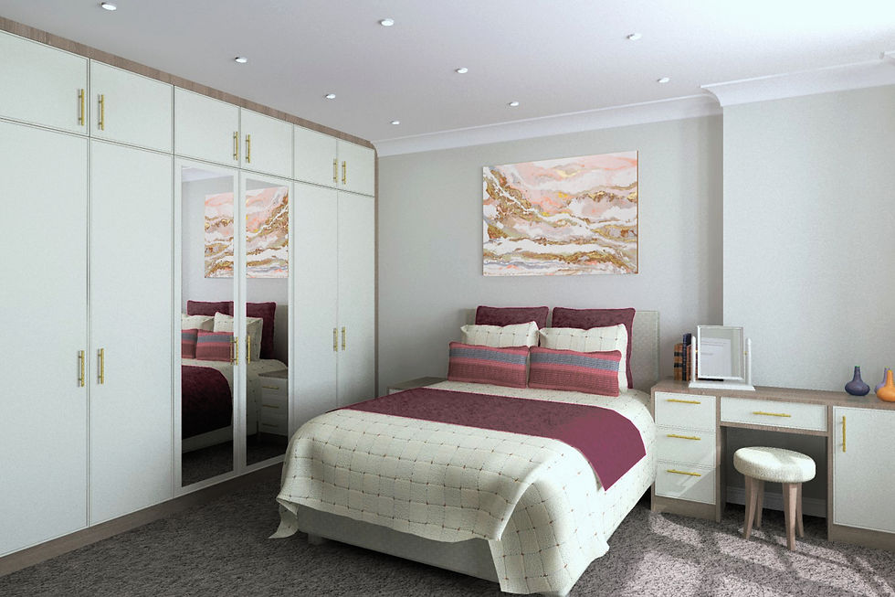 Teenage girl bedroom