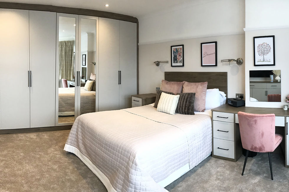 Teenage girl bedroom