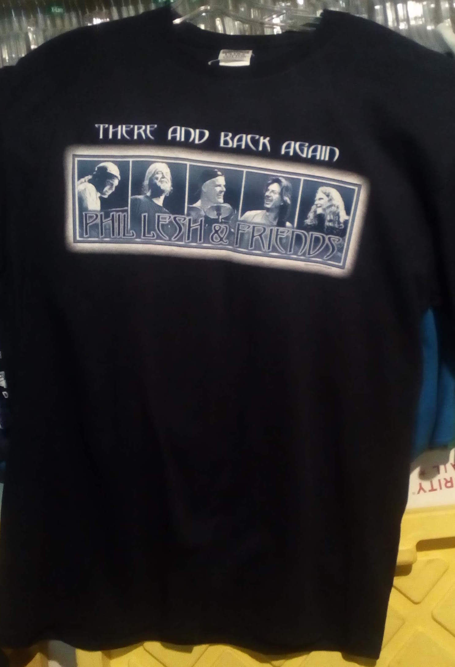 Phil Lesh & Friends 2002 There and Back Again-T-Shirt-Navy-by Dye The Sky