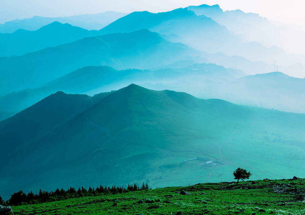 山の風景