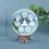 Miniaturbild: Seven Chakra Pattern Crystal Ball with Base.