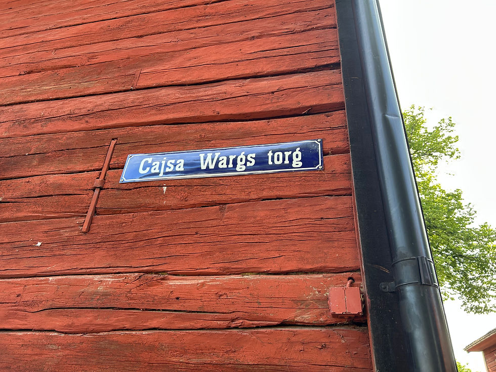 Fru ResGlad besöker Wadköping och Stadsparken i Örebro