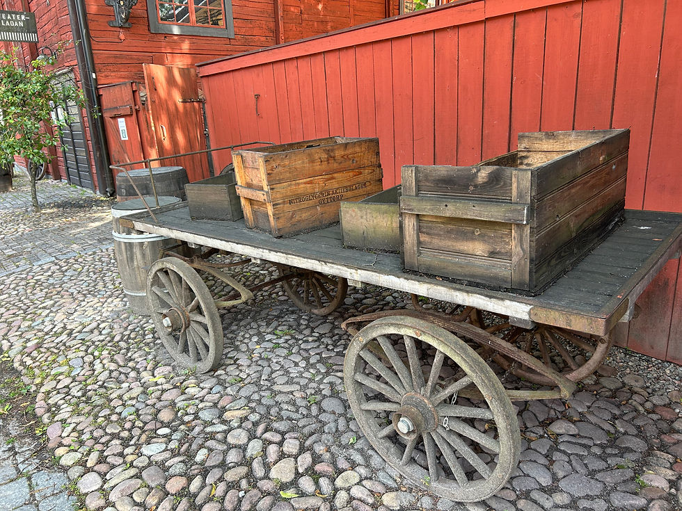 Fru ResGlad besöker Wadköping och Stadsparken i Örebro