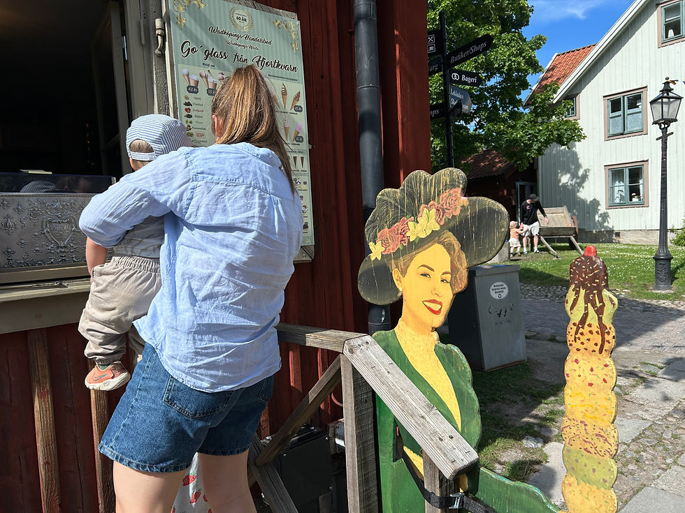 Fru ResGlad besöker Wadköping och Stadsparken i Örebro