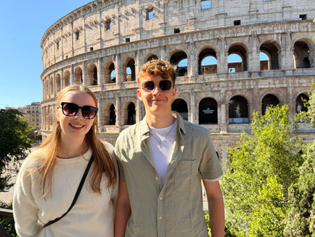 Förmiddag dag 2 i Rom - Colosseum,  Forum Romanum & såklart god italiensk mat