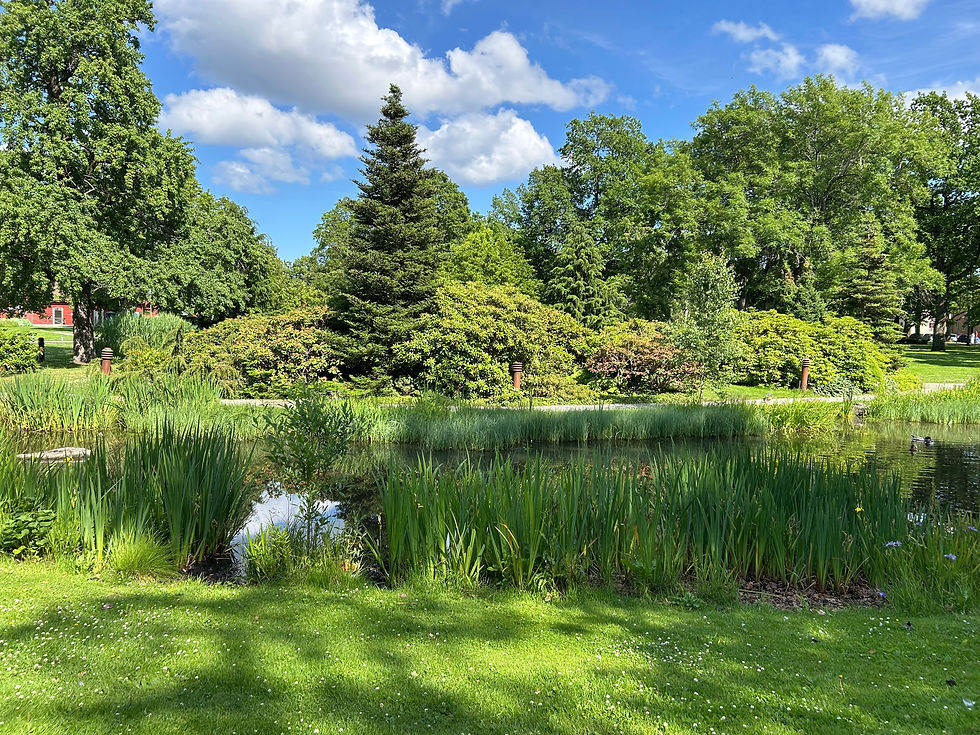 Fru ResGlad besöker Wadköping och Stadsparken i Örebro