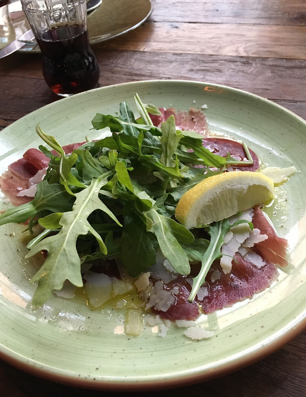 Fru ResGlad på Limone Ristorante i Västerås