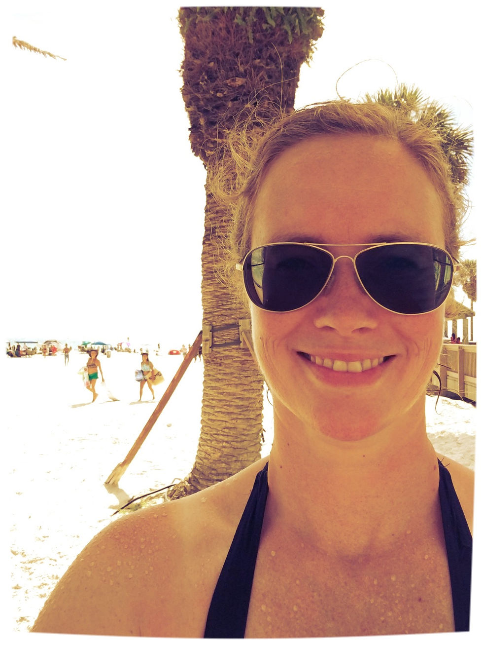 Fru ResGlad på Clearwater Beach