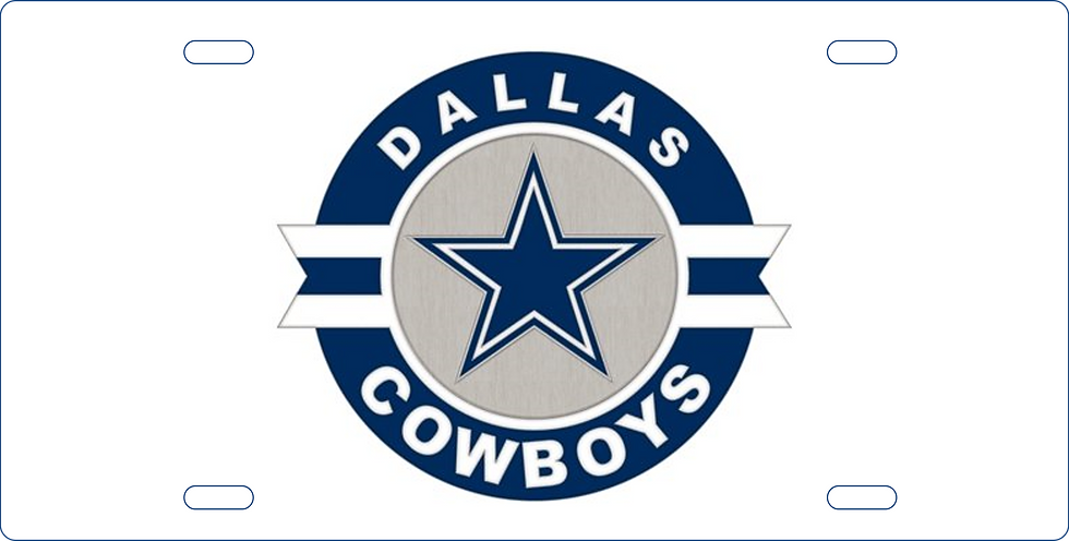 Thumbnail: Dallas Cowboys® License Plates