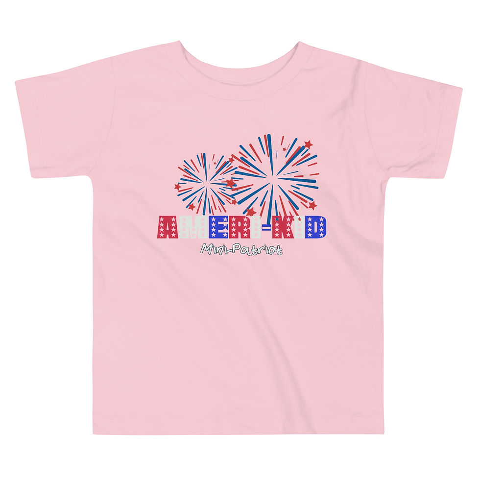 Thumbnail: "AMERI-KID Mini Patriot" Toddler Short Sleeve Tee