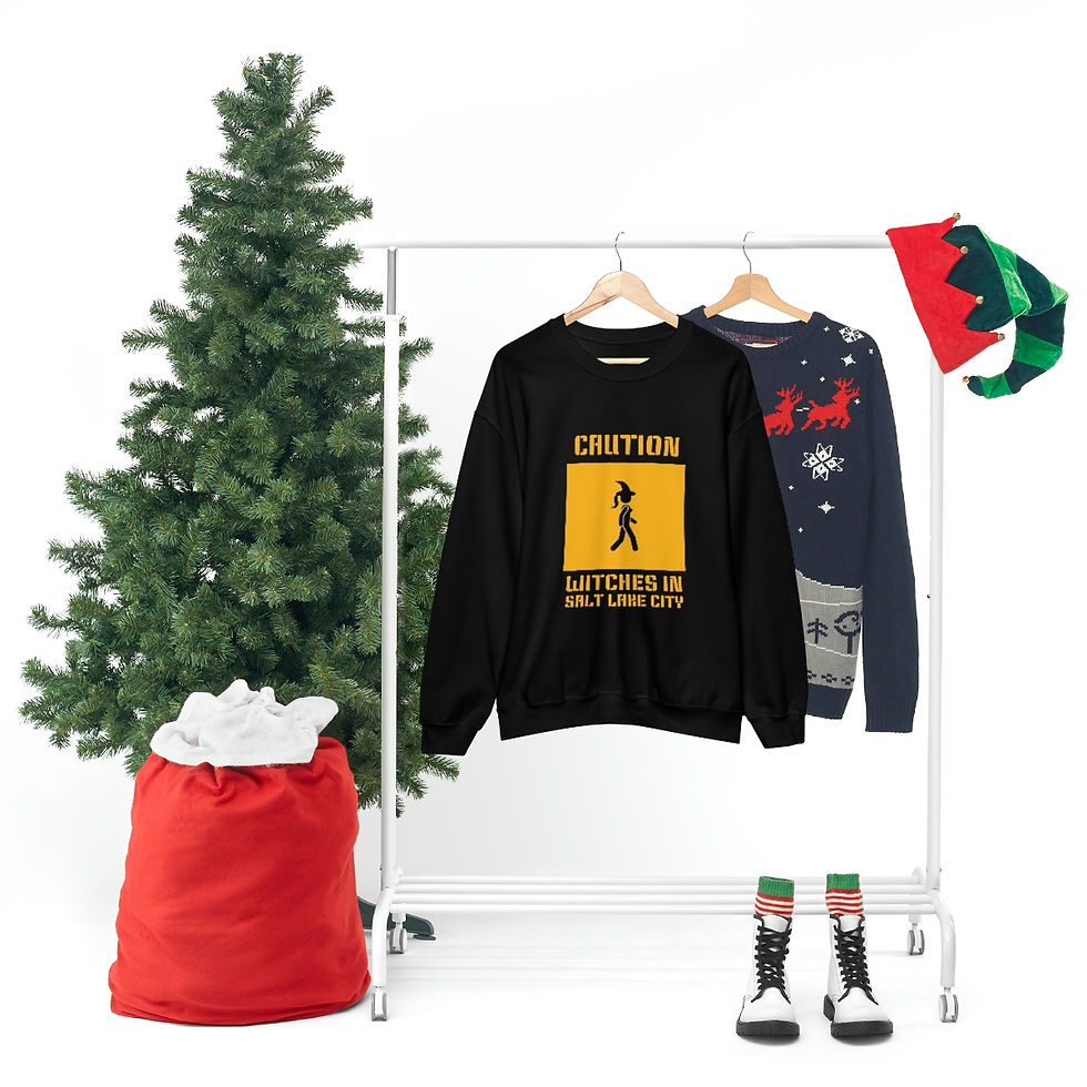Thumbnail: Caution Witches In SLC Crewneck