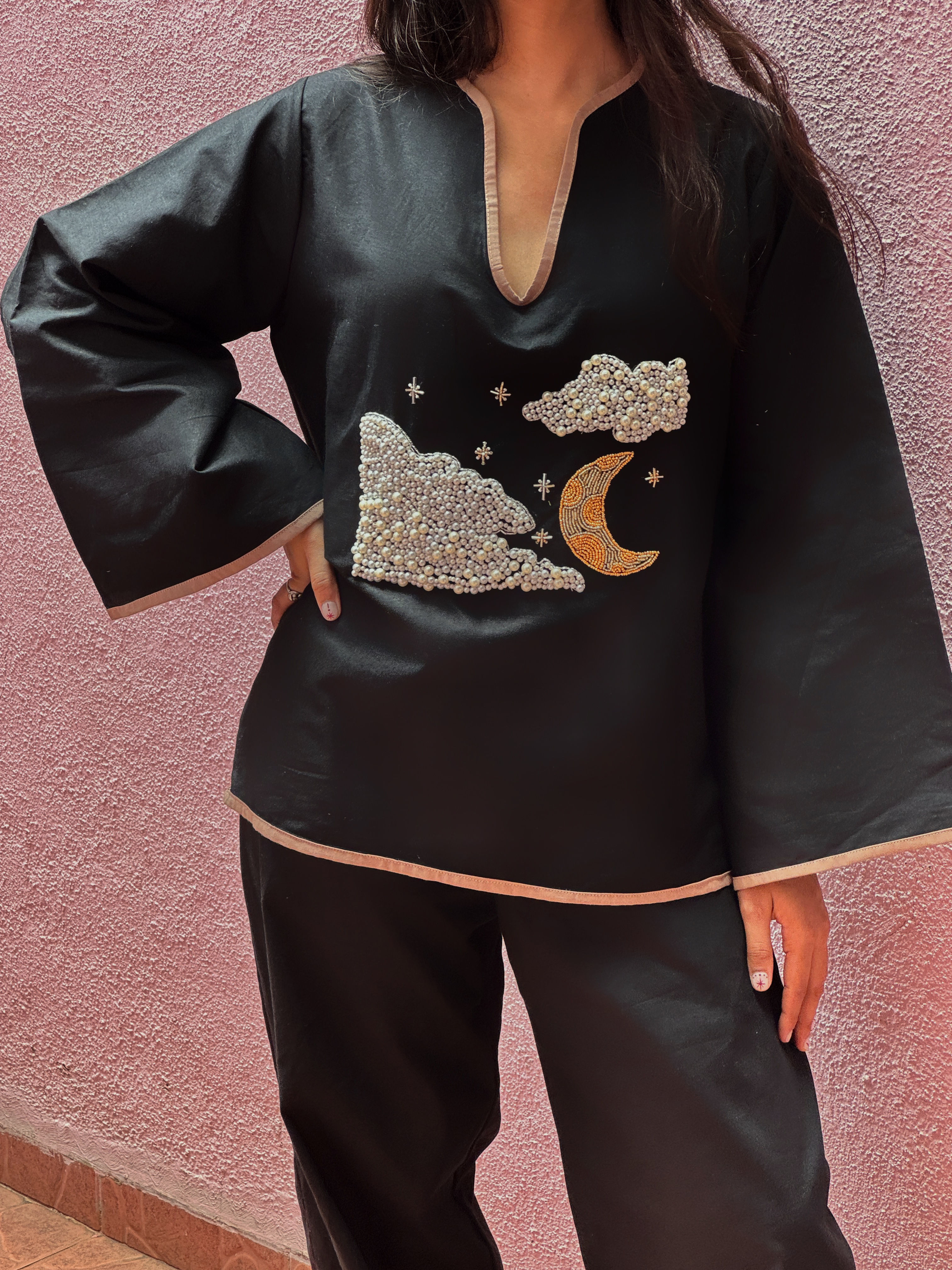Black plazo pant 